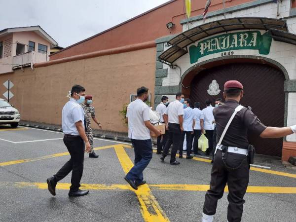 Semua banduan Penjara Reman selesai ujian saringan Semua banduan Penjara Reman selesai ujian saringan