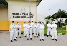 Hospital sementara dibuka dalam Penjara Pokok Sena