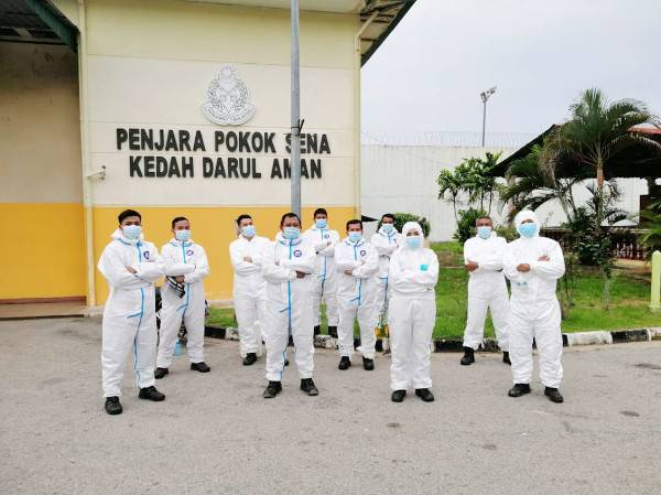 Hospital sementara dibuka dalam Penjara Pokok Sena Hospital sementara dibuka dalam Penjara Pokok Sena
