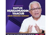 Hussamuddin bincang isu rasuah dalam rancangan Perspektif