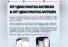 Jangan beli kit ujian pantas Covid-19 dalam talian: KKM
