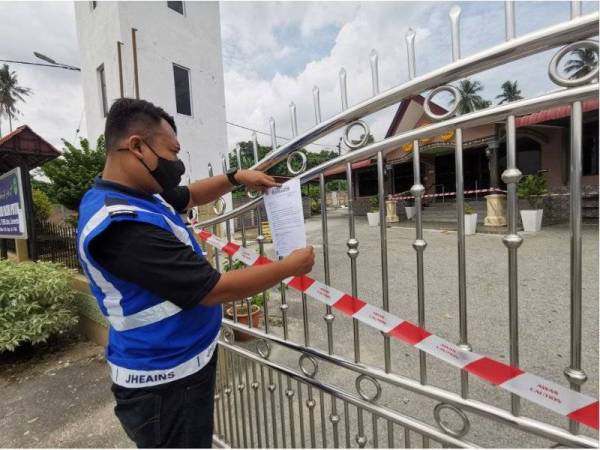 4 AJK positif Covid-19, Masjid Kariah Pasir Puteh diarah tutup