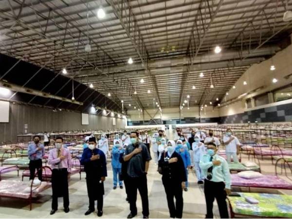 80 pesakit Covid-19 ditempatkan di PKRC MITC