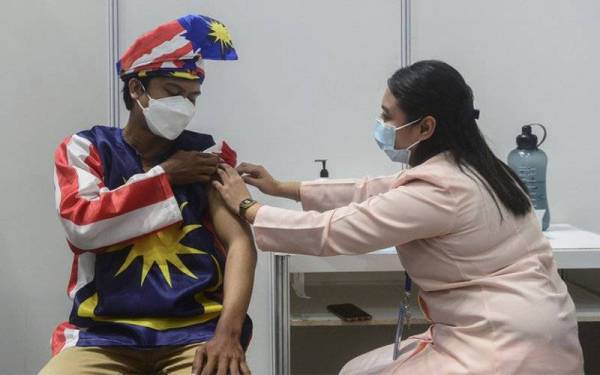 Lebih 15.6 juta populasi Malaysia lengkap dua dos vaksin Lebih 15.6 juta populasi Malaysia lengkap dua dos vaksin