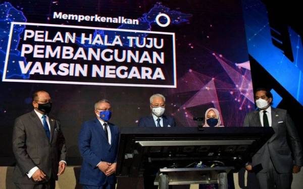 PM lancar Pelan Hala Tuju Pembangunan Vaksin Negara
