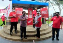 Konvoi berakhir di Dataran Pantai Morib