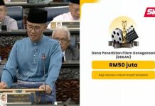 RM50 juta untuk Dana Penerbitan Filem Kenegaraan