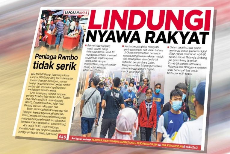 Lindungi nyawa rakyat Lindungi nyawa rakyat