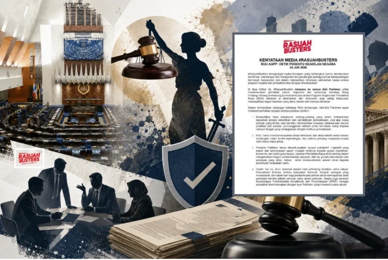 MP digesa teliti RUU pemisahan kuasa Peguam Negara, Pendakwa Raya sebelum dibahaskan – #RasuahBusters